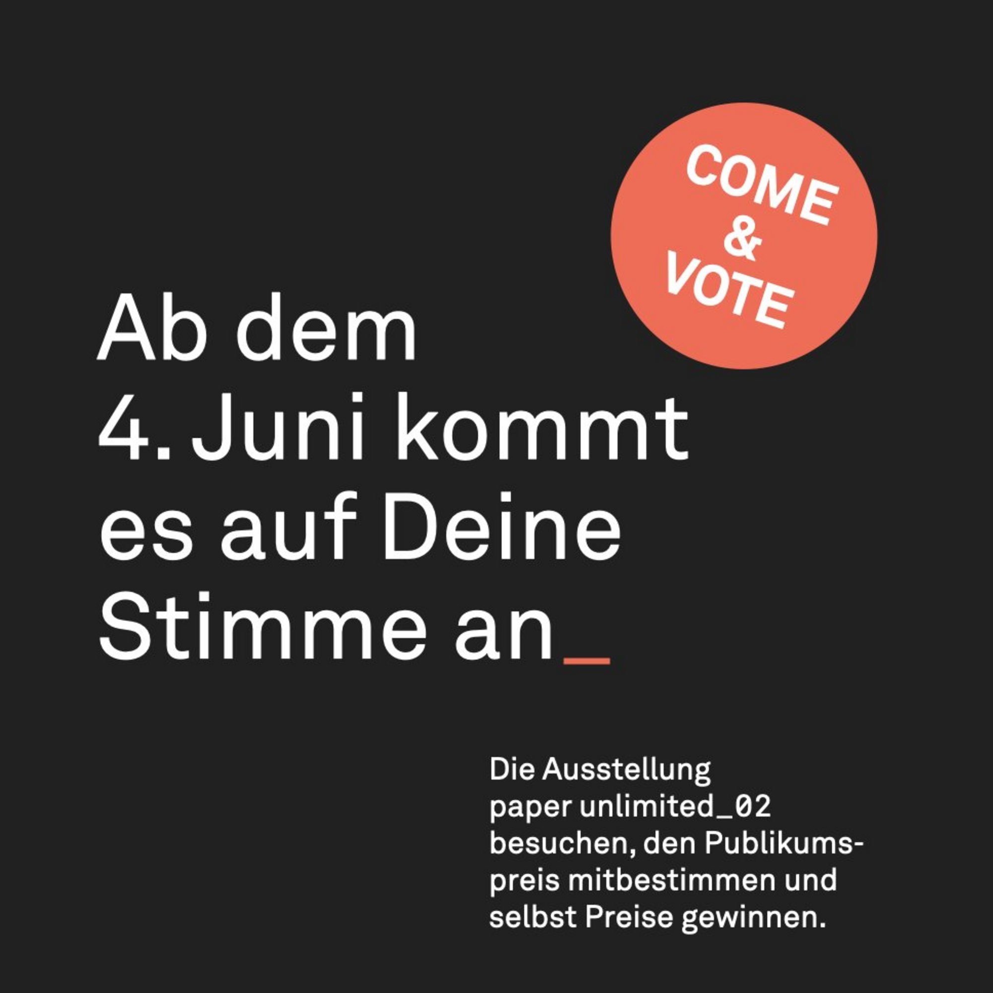 Ausstellung besuchen, voten und gewinnen! Der Erich Grabner Preis für aktuelle künstlerische Grafik wird in fünf verschiedenen Kategorien vergeben. Vier davon vergibt eine Fachjury, beim fünften, dem Publikumspreis, bist Du gefragt!